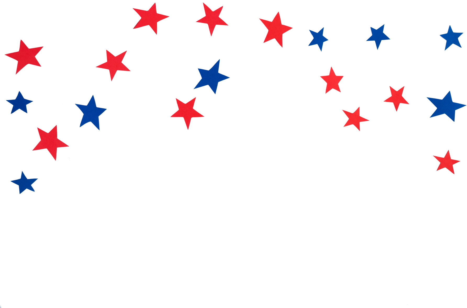 USA Fourth of July Stars Vector Illustration